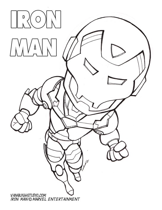 19 Iron Man Endgame Coloring Pages - Free Printable Coloring Pages